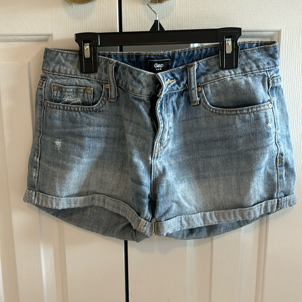 Gap denim shorts, size 2